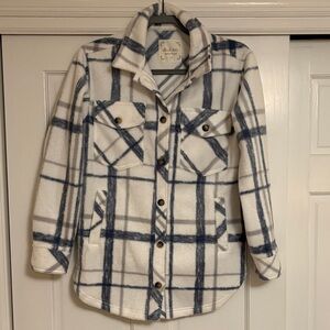 Alter’d State Plaid Button-Up Jacket
